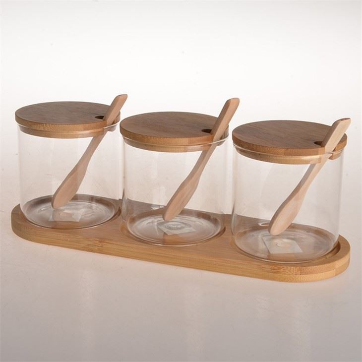 Glass Storage Jar With Lid