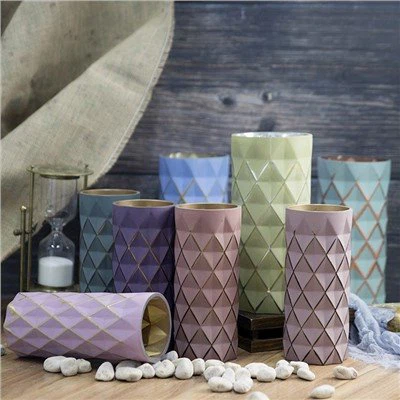 40 cm augsta stikla vāze