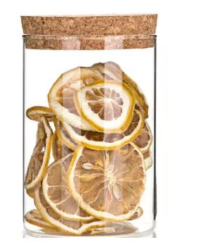 Augsta borosilikāta stikla uzglabāšanas burka