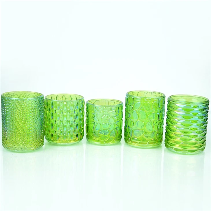 Glass Candle Holder Decorative Centerpiece