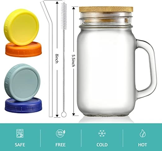 Mason Jars With Handle