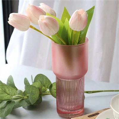 Fenton Pink Opalescent Vāze