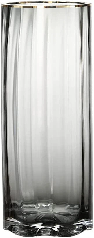 Svītraina ar rokām pūsta vāze