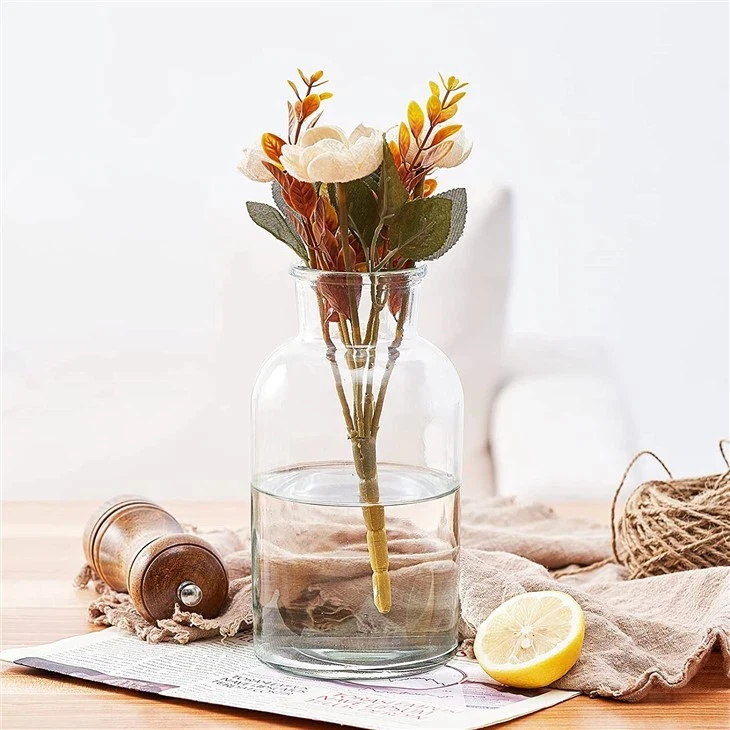 Transparent Tall Vase