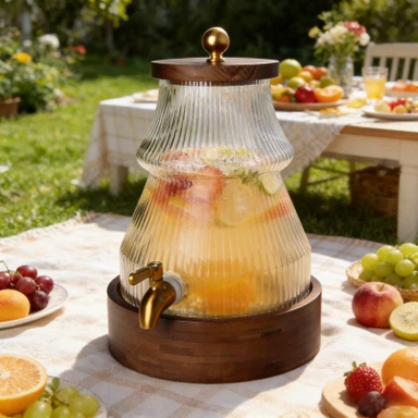 Ziemassvētku eglītes stikla dzērienu dozators